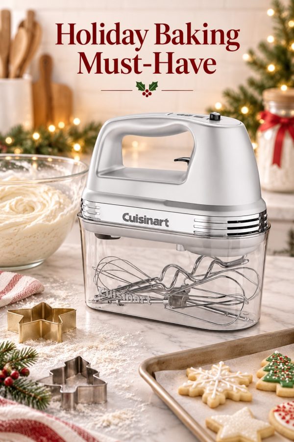 Cuisinart electric hand mixer for holiday baking