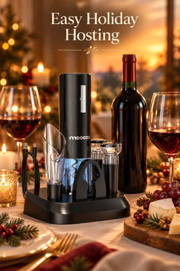 Electric Wine Opener with Charging Base